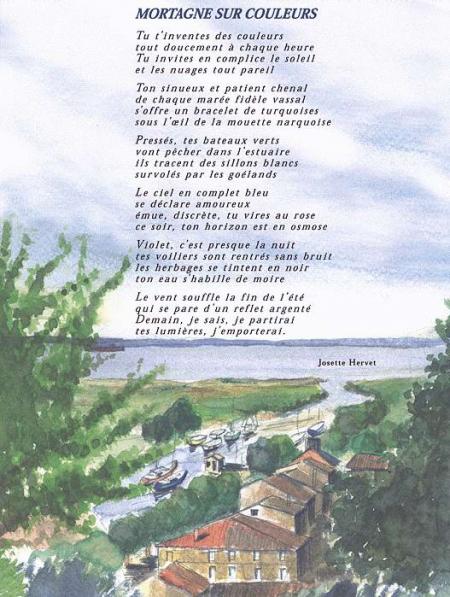 montagne sur couleur